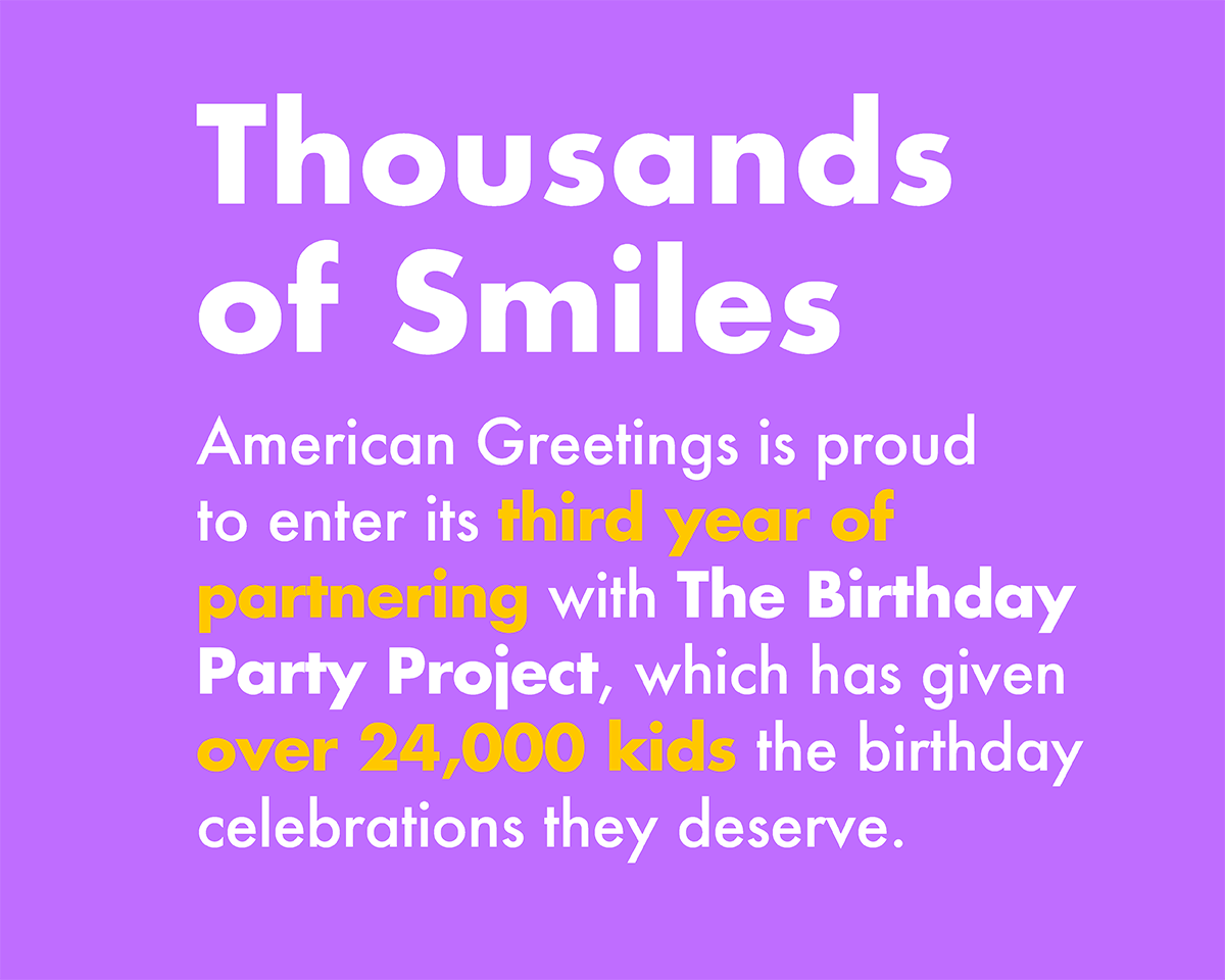 The Birthday Party Project American Greetings